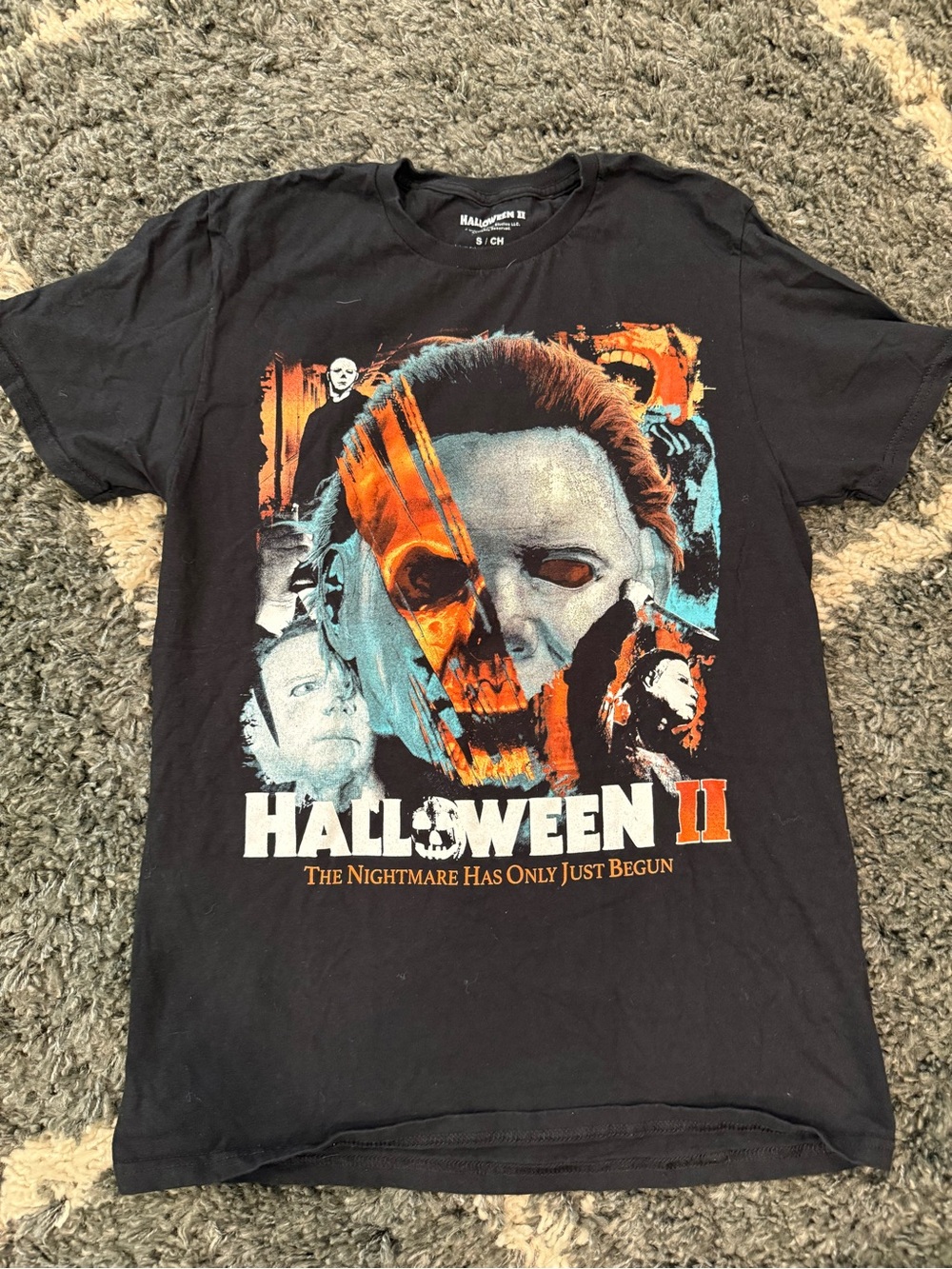Halloween II t shirt‎ size small EUC
